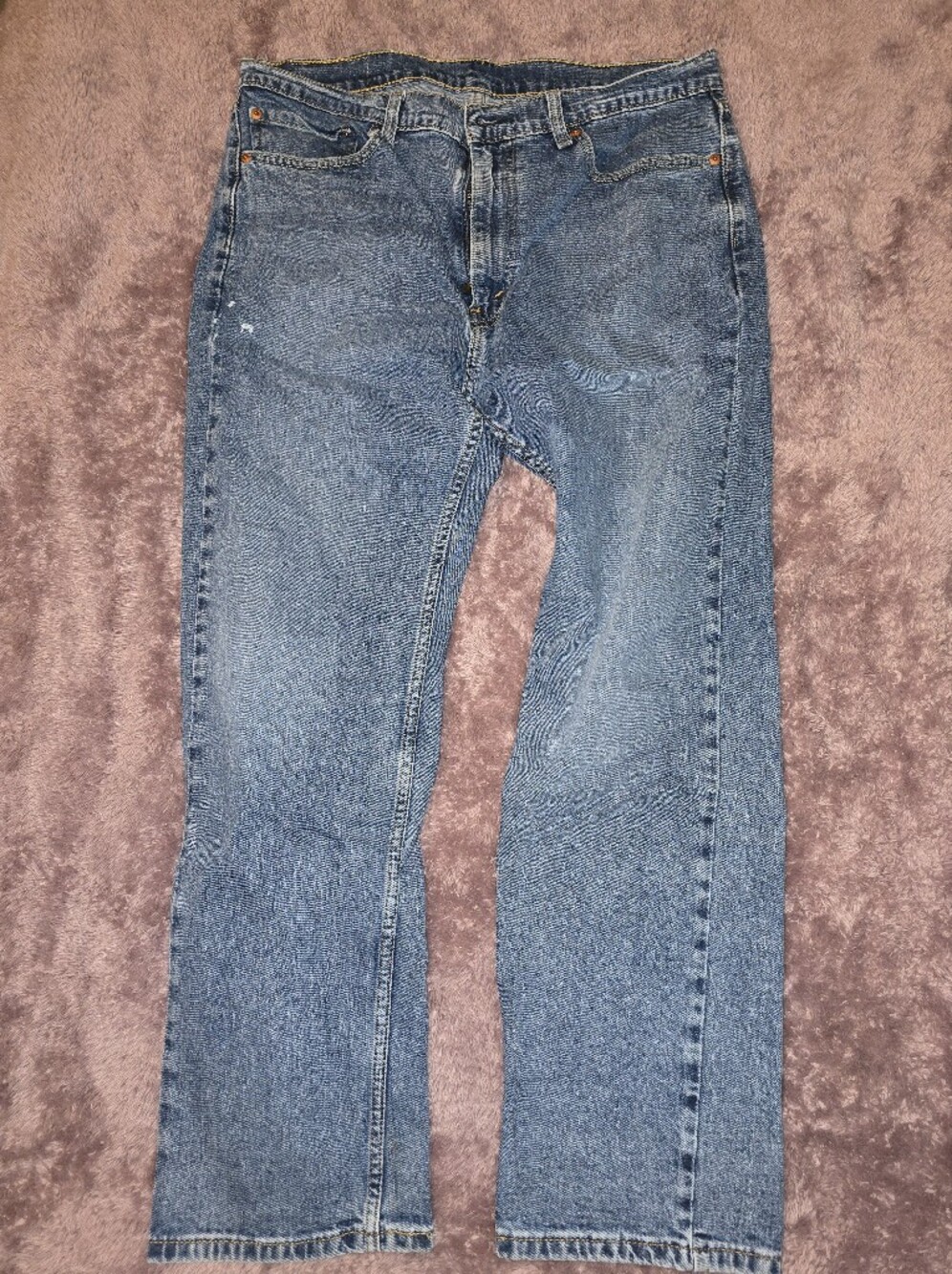 Classic Levi's 505 Blue Denim Jeans